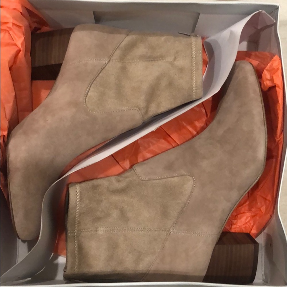 Nude Sole Society Booties